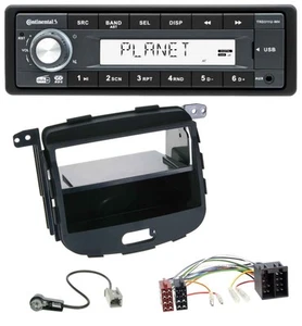 Continental MP3 AUX USB DAB 1DIN Autoradio für Hyundai i10 2008-2013 Rubber Touc - Bild 1 von 10