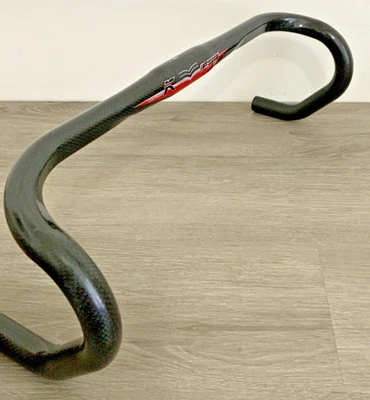 FSA K-FORCE DROP BARS 44,5 CM C TO C CARBON 238 GRAMM 31,8 MM KLEMME - Bild 1 von 4