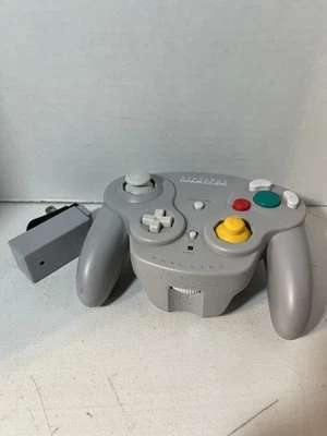 Nintendo Gamecube WaveBird Controller DOL-004 w/ Wireless Receiver DOL-005 Works - Image 1 of 4