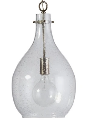 Capital Lighting 333813-471 Pewter Single Light 12"W Pendant - Image 1 of 4