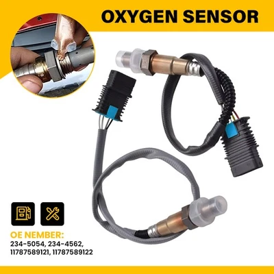 2X Oxygen O2 Sensor for BMW 228i 320i 428i 528i X1 X3 Z4 2012-2016 11787589121 U - Image 1 of 4