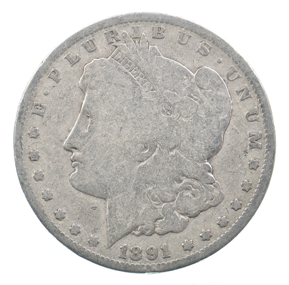 マネークリップ　1ドル　硬貨　1891 アメリカ　one dollar coin マネークリップ 1ドル 硬貨 1891 アメリカ one dollar coin