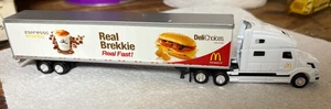 Vintage 1994 McDonald's "Real Breakie" Volvo Semi Tractor Trailer with orig. box - Picture 1 of 14