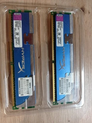 2x 2GB (=4GB) DDR2 HyperX Kingston Ram Arbeitsspeicher KHX8500D2K2/4G 1066MHz - Bild 1 von 4