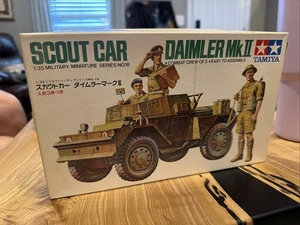NUOVO TAMIYA U.S. ARMY SCOUT CAR DAIMLER MK II KIT MODELLINO SCALA 1:35 - Foto 1 di 5