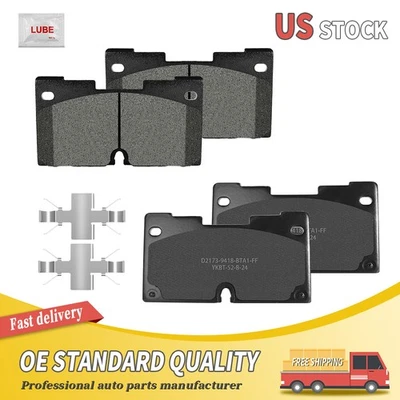 Front Ceramic Brake Pads Set For GMC Yukon Sierra 1500	Chevrolet	Tahoe Escalade - Image 1 of 4