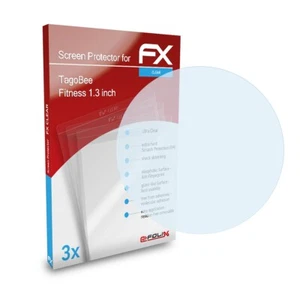 atFoliX 3x Protecteur d'écran pour TagoBee Fitness 1.3 inch clair - Photo 1 sur 8