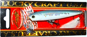 LUCKY CRAFT GUNFISH 115 F, WEISSER BLITZ - Bild 1 von 1