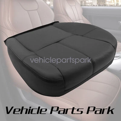 Cubierta de asiento inferior negra para Chevy Silverado 2007 2008 2009 2010 2011-2014 Foto 1 de 4