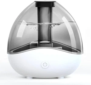 Ultrasonic Cool Mist Humidifier with Removable 1.5L Water Tank Gray - Picture 1 of 5