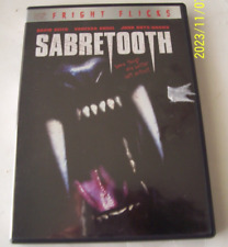 Sabretooth (DVD, 2003, Canadian) - David Keith - Former Rental Copy