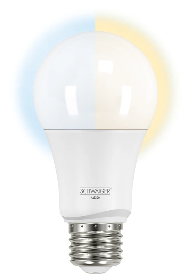 Schwaiger LED Leuchtmittel mit ZigBee Modul E27