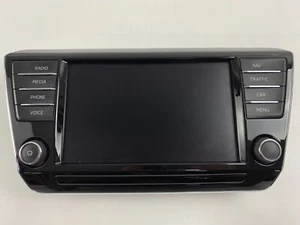 SKODA SUPERB 2017 MK3 SAT NAV MULTIMEDIA DISPLAY HEAD UNIT 3V0919606 OEM - Bild 1 von 19