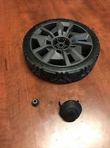 OEM Parts 8” Front Wheel Assy For Ryobi 20 in. 40V RY40101 Cordless Lawn Mower - Picture 1 of 7