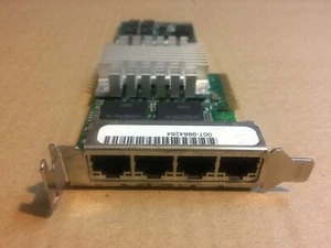 Intel Pro 1000 PT Quad Port LP Gigabit Ethernet Server PCIe x4 EXPI9404PTG2L20 - Picture 1 of 5