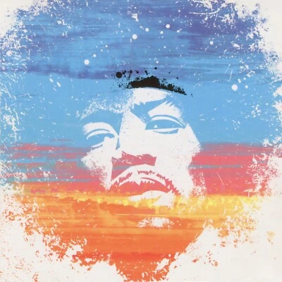 JIMI HENDRIX Kiss the Sky (Back Cover) BANNER 3x3 Ft Fabric Poster Tapestry Flag - Image 1 of 3