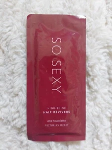 Victoria's Secret SO SEXY High Shine Serum (1) Piece HAIR Reviving Towelette - Picture 1 of 3