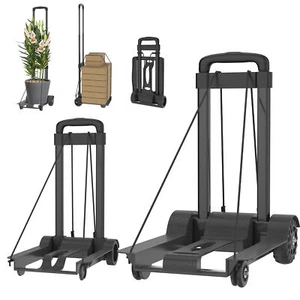 Transport trolley 2/4 Räder Transportwagen klappbar Umzugstrolley Umzugshelfer - Bild 1 von 13