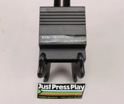 Vintage 1982 Disney Tron Deadly Discs Mattel Aquarius Action Game Cart - Image 1 of 4