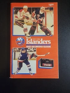 1987-88 New York Islanders Media Guide - Picture 1 of 8