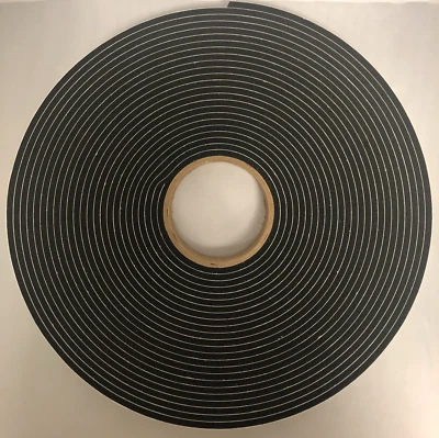 JVCC SF-VFMD Single-Sided PVC Foam Tape: 3/16 in. thickness x 1 in. x 16.7 yds.