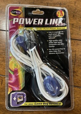 Power Link Plus by Nyko for Game Boy Advance Accessories Brand New And Sealed - Image 1 of 4