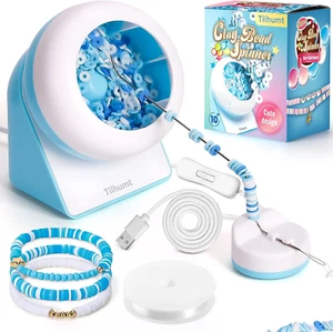Tilhumt Clay Bead Spinner, Electric Bead Spinner for Jewelry Making, Automatic - Picture 1 of 6