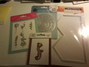 PACKAGE CUTTING DIES  FOR   SCRAPBOOKING NEW MIX (J5279) - Picture 1 of 1