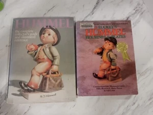 Hummel 2 Book Lot - Luckey's Hummel Figurines & Plates - Hummel Complete Guide - Imagen 1 de 4