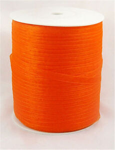 Woven Edge Sheer Organza Ribbon Gift Packing Ribbon Bow 1/4"(6mm) 500yards/roll