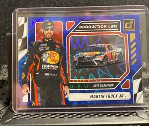 Martin Truex Jr. 2024 Donruss Production Line Blue Xplosion # 30/49 Card # - 5 - Picture 1 of 2