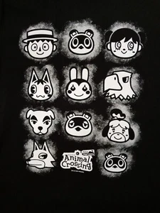 Animal Crossing Youth T-Shirt Size XL Black Gap - Picture 1 of 5
