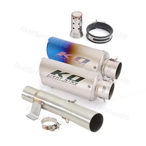 51MM For KOVE 400X 500X Euro5 2019-2025 Exhaust Muffler Mid Pipe Stainless Steel - Picture 1 of 13