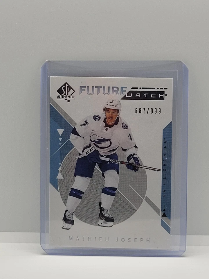 2018-19 SP Authentic - Future Watch #209 Mathieu Joseph 687/999 (RC) TBL - Image 1 of 1