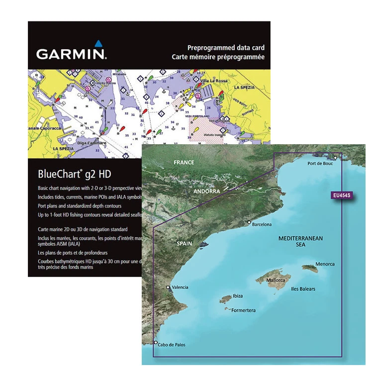 GARMIN Bluchart G2 - Barcellona / Valencia -SD/MICRO SD ART. 010-C0798-20 - Immagine 1 di 1