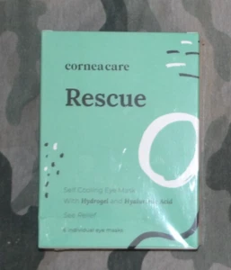 Cornea Care Rescue 6 Pack Self Cooling Eye Mask W Hydrogel & Hyaluronic Acid - Picture 1 of 1