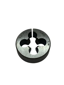 TROQUEL DE ROSCA 1/2" UNC ROSCA MANO IZQUIERDA TROQUEL REDONDO DIVIDIDO 1/2 X 13 UNC POR RDGTOOLS - Imagen 1 de 1
