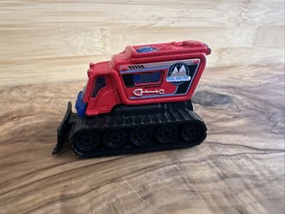 2013 Matchbox Blizzard Buster MBX Arctic Snow Plow Track Red Diecast Loose - Image 1 of 4