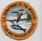 Vintage US Dept of Int Fish & Wildlife Natural Resources Police Sheriff 