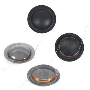 1 Pair 20/25mm Tweeter Coil Silk Membrane Treble Speakers Repair accessories - Afbeelding 1 van 14