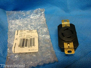 NEMA L14-20 20A Receptale 125/250V Twist Lock Outlet Generator 46508 USA - Picture 1 of 9