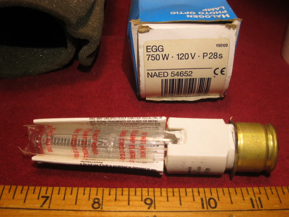 Osram EGG 750w Medium Prefocus 120v bulb lamp stage studio - Image 1 of 1