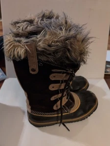 Sorel Size 7 Joan Of Arctic NL1540-248 Waterproof Insulated Winter Boots Brown - Picture 1 of 5
