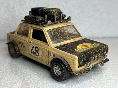 ВИНТАЖНЫЙ POLISTIL ИТАЛИИ 1:25 S7 FIAT 128 ВОСТОЧНОАФРИКАНСКОЕ САФАРИ РАСПАКОВАННЫЙ - Изображение 1 из 4