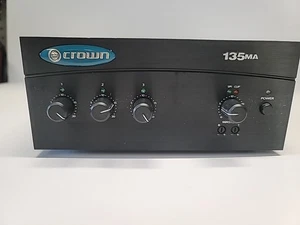 Crown 135MA Commercial 3-Channel 35W Mixer Amplifier  - Picture 1 of 2