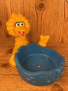 Soporte de cuenco vintage 1996 Applause Sesame Street Big Bird - Imagen 1 de 12