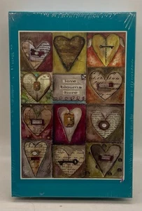 Lang / Lisa Kaus  Key To My Heart 300 Piece Puzzle New Sealed - Picture 1 of 4
