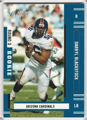 Darryl Blackstock RC 2005 Playoff Prestige #228 Rookie Arizona Cardinals - Image 1 of 2
