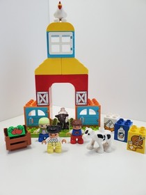 Lego Duplo My First Farm Set 10617 with extra figure and apple brick