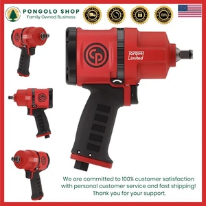 Llave de impacto de aire de 1/2 pulgada - 960 ft-lbs par, diseño rojo ligero y compacto - Imagen 1 de 9